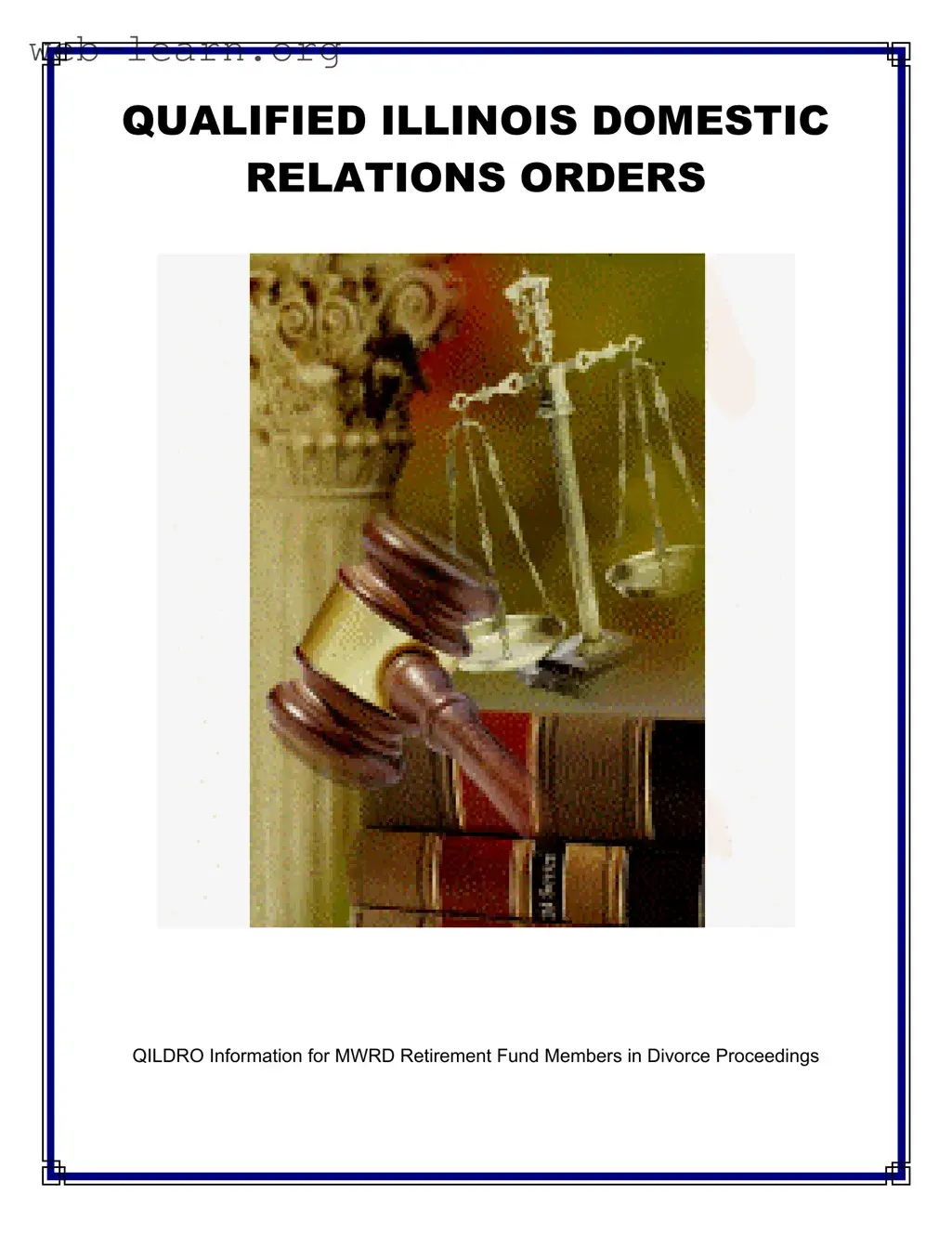 Blank Illinois Qildro Form